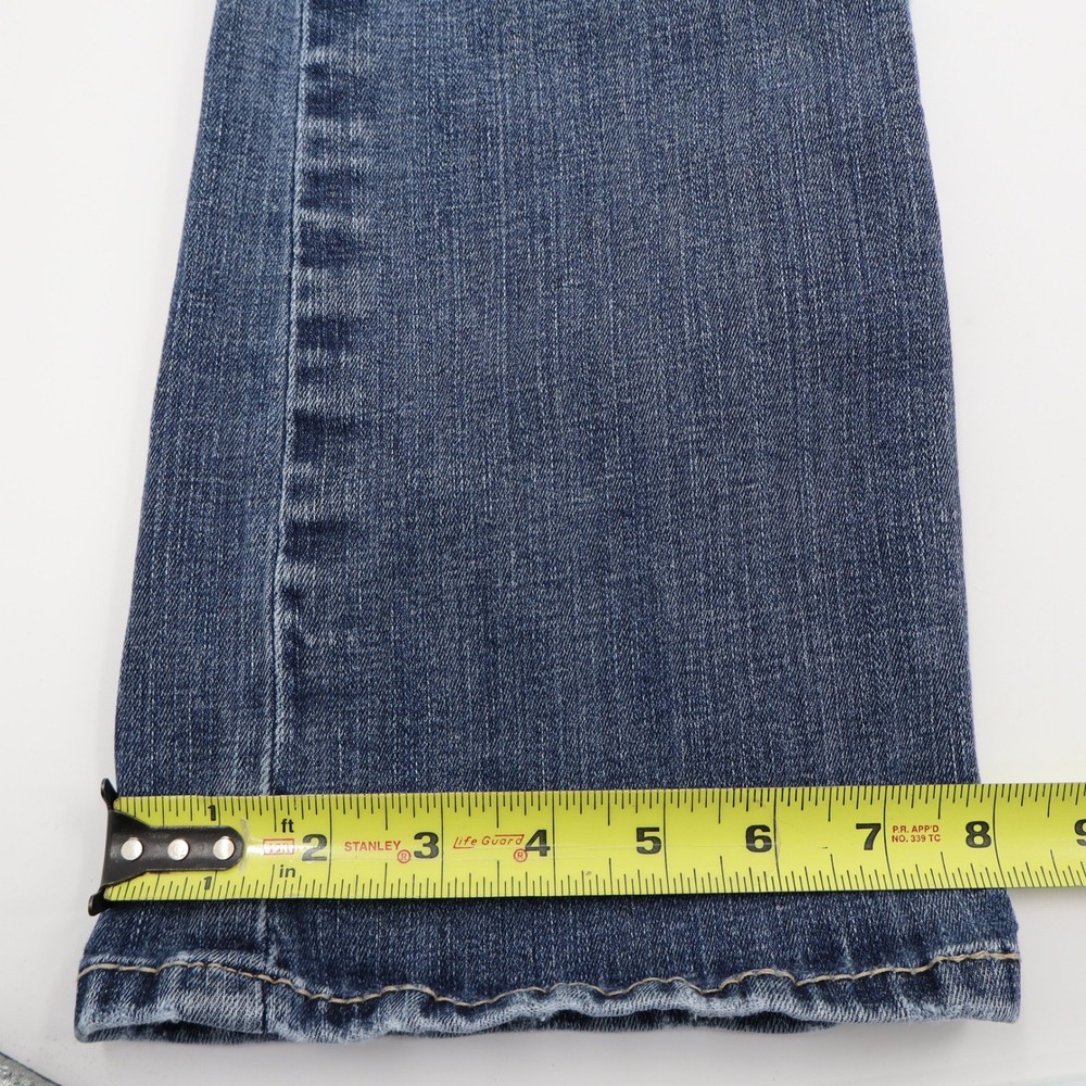 Ariat Perfect Rise Bootcut Jeans Womens 29S Medium Wash REAL Denim Blue Deco - Picture 5 of 11
